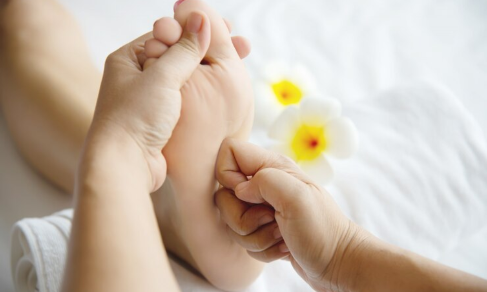 image of person being massaged